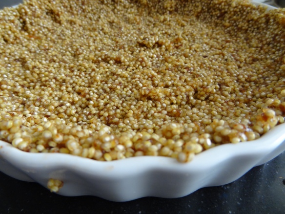 Quinoa Crust close-up